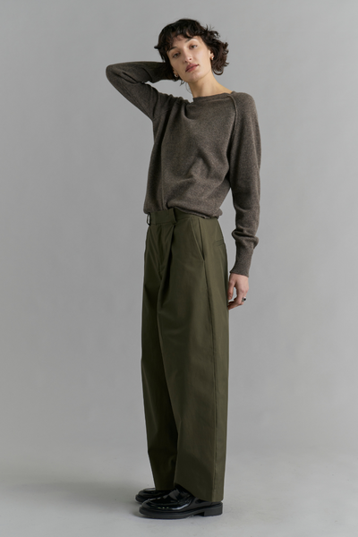 Rich Khaki Stanton GenderU Pants