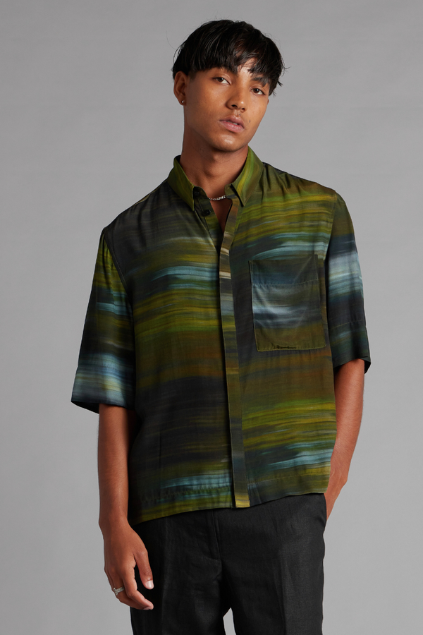 Reflection Print Mukai Shirt