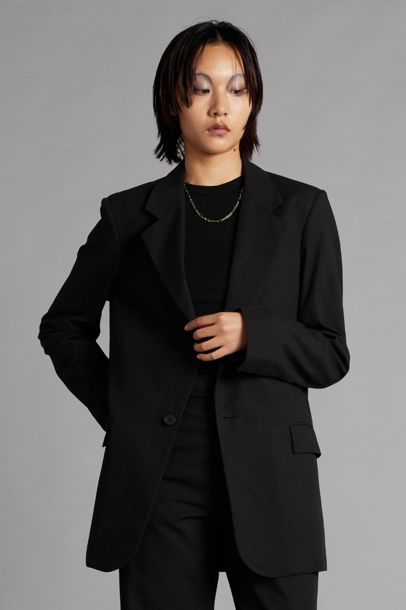 Black Miko GenderU Blazer