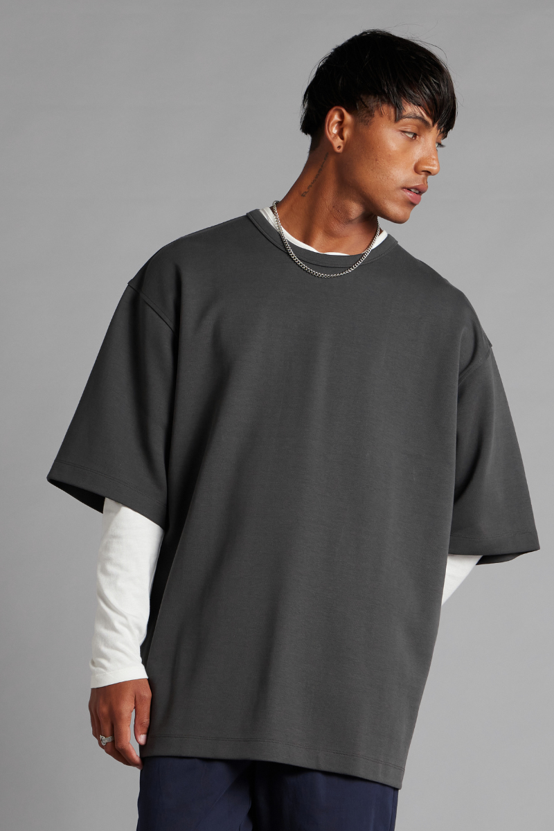 Anthracite Toni GenderU Supersized Tee