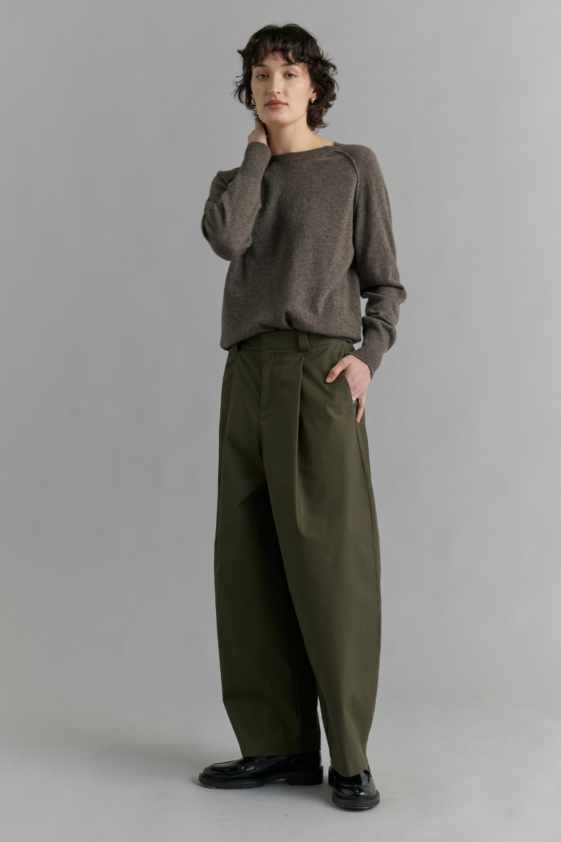 Rich Khaki Stanton GenderU Pants