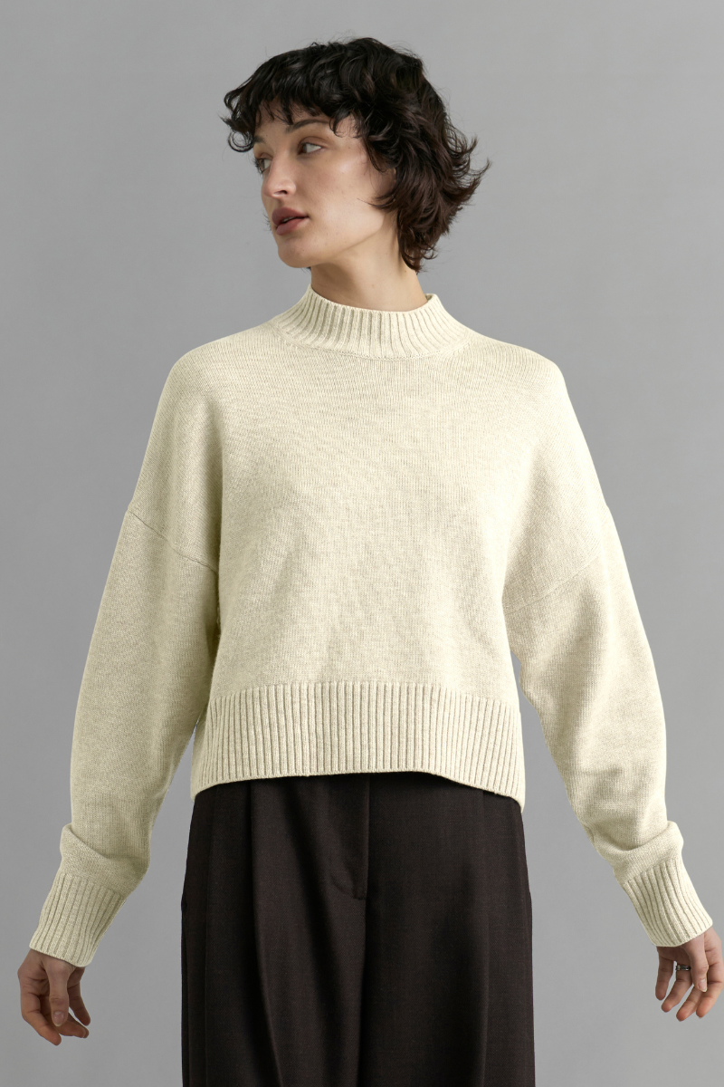 Off White Aero Merino Wool Knit