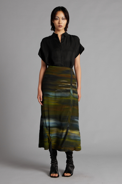 Reflection Print Kira Skirt