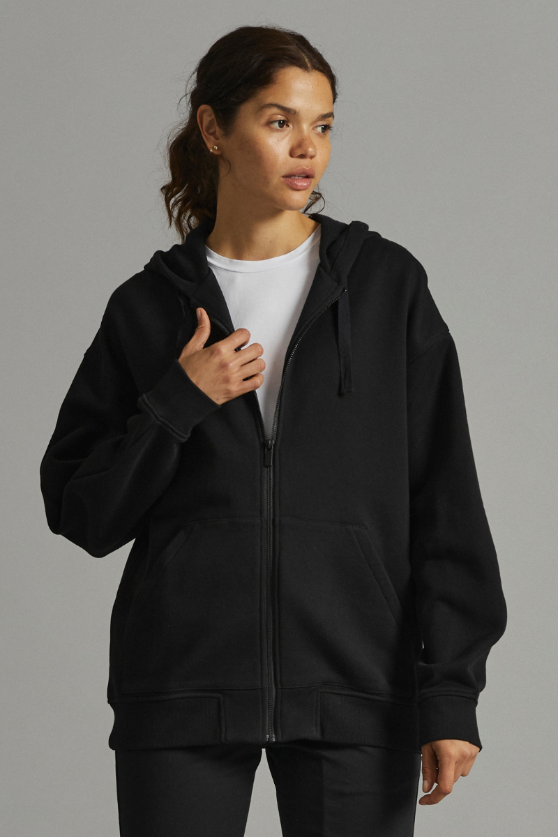 Black Bronx Unisex Cotton Hoodie