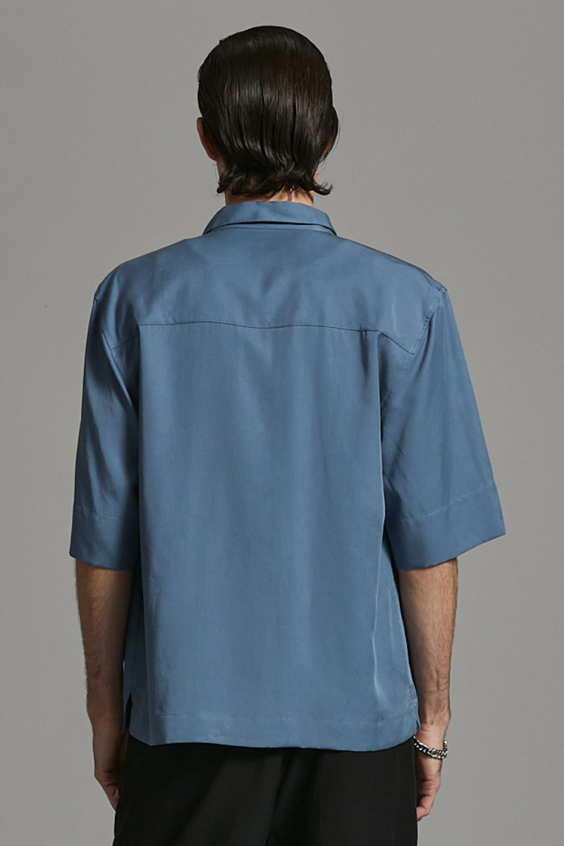 Slate Blue Mukai GenderU Shirt