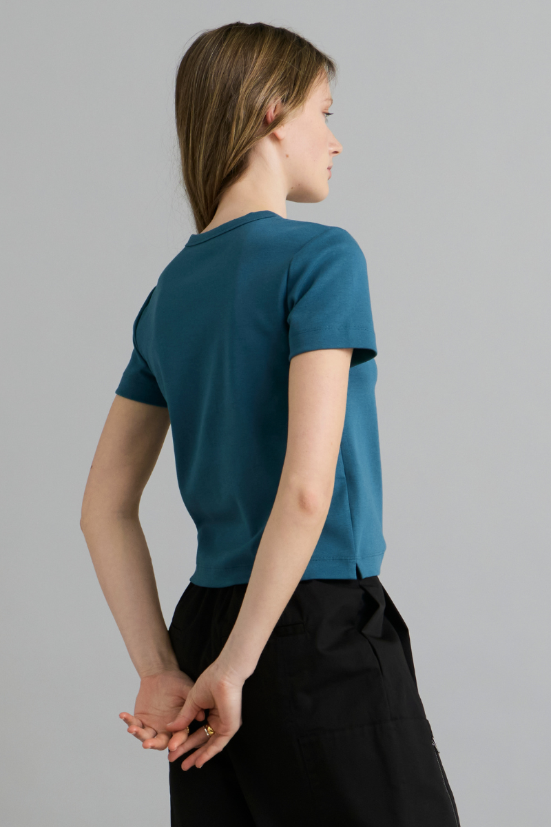 Deep Teal Cian T-Shirt