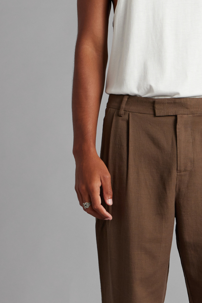 Chocolate Lenny Slouch Pants