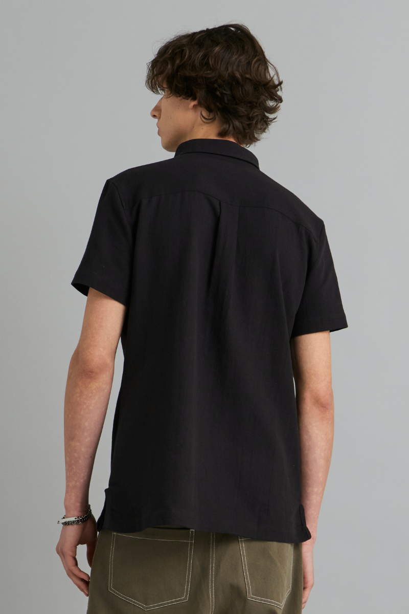 Black Samson Slim Shirt