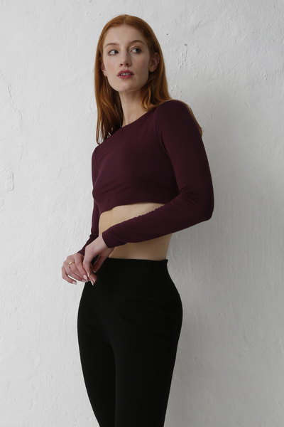 Barossa Aleggra Modal Cropped Top