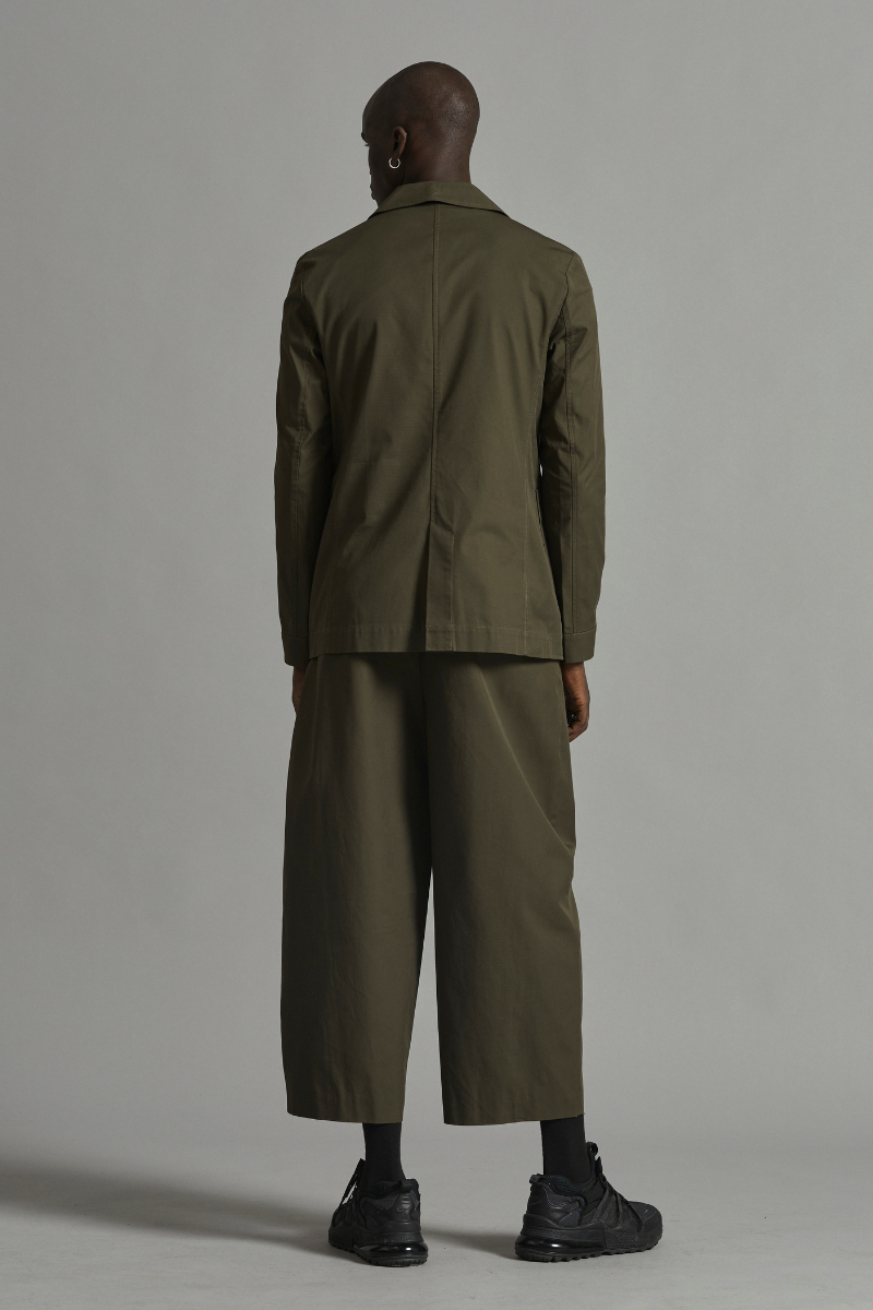 Khaki Lucas GenderU Utility Jacket