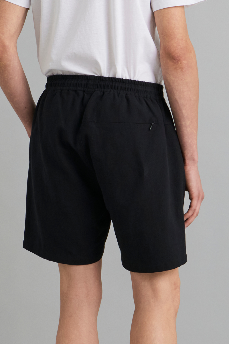 Black Arbor Linen Cotton Shorts