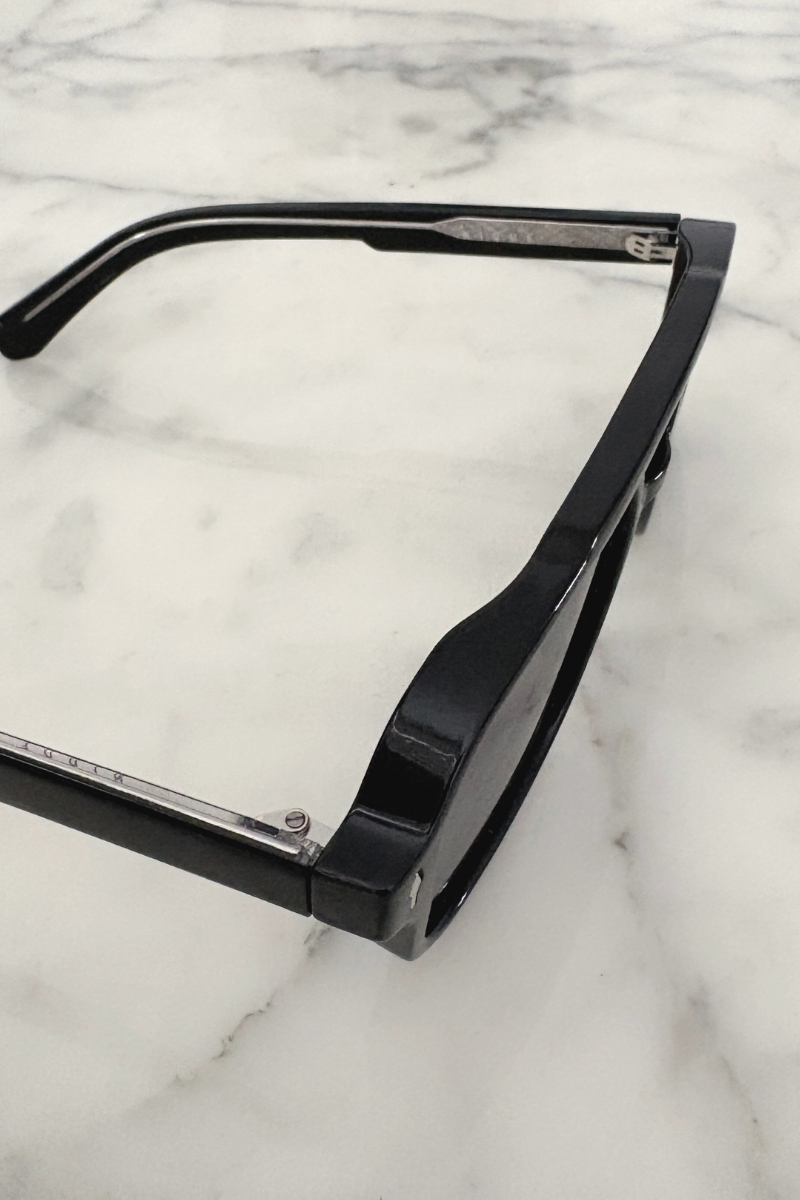 Black Axis Aviator Sunglasses