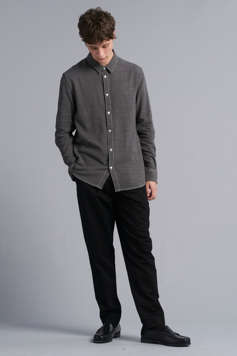 Black Osakie Tencel™ Cotton GenderU Pants