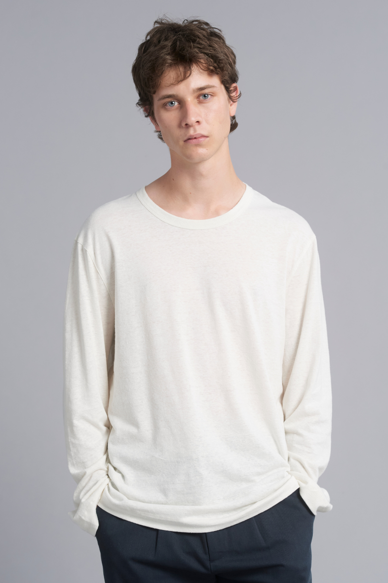 Off White Quinn GenderU Hemp LS Tee