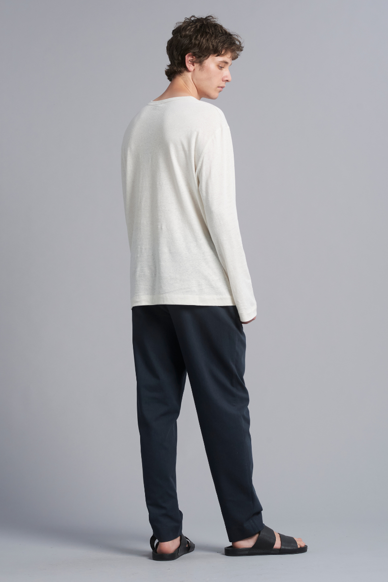 Off White Quinn GenderU Hemp LS Tee