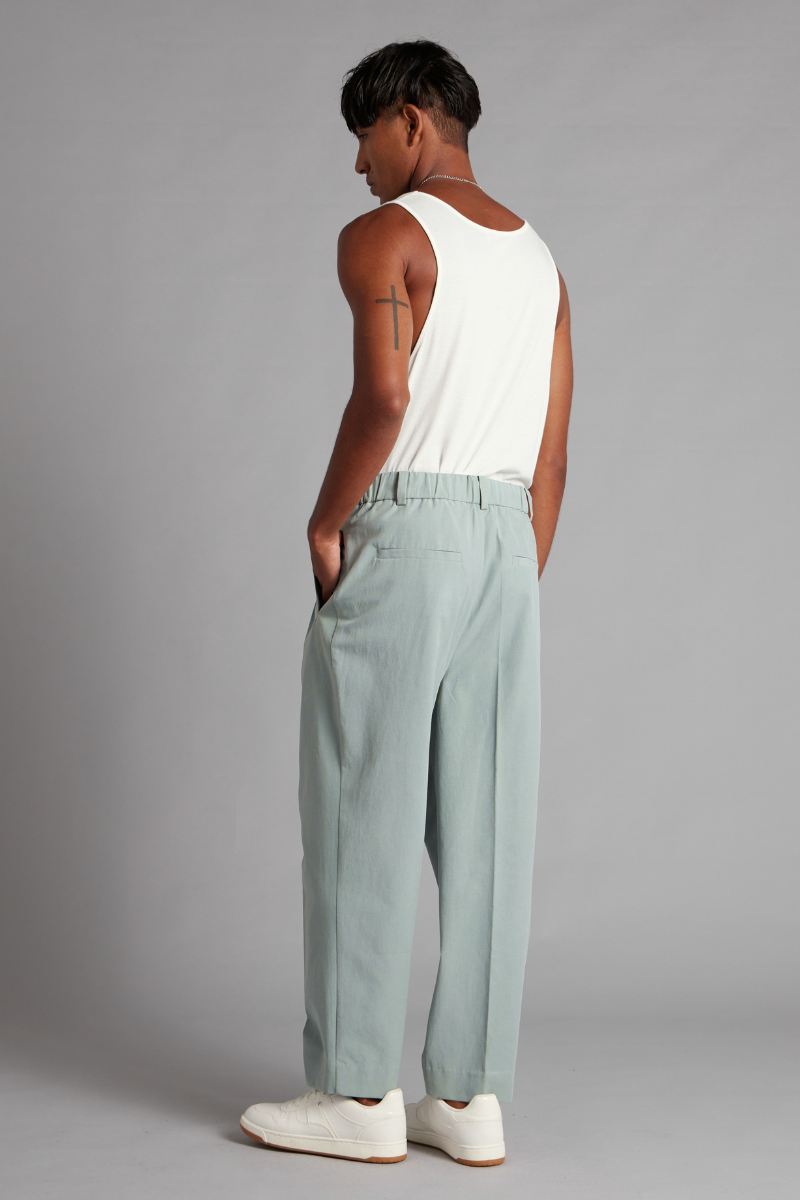 Mineral Blue Bowie GenderU Pants