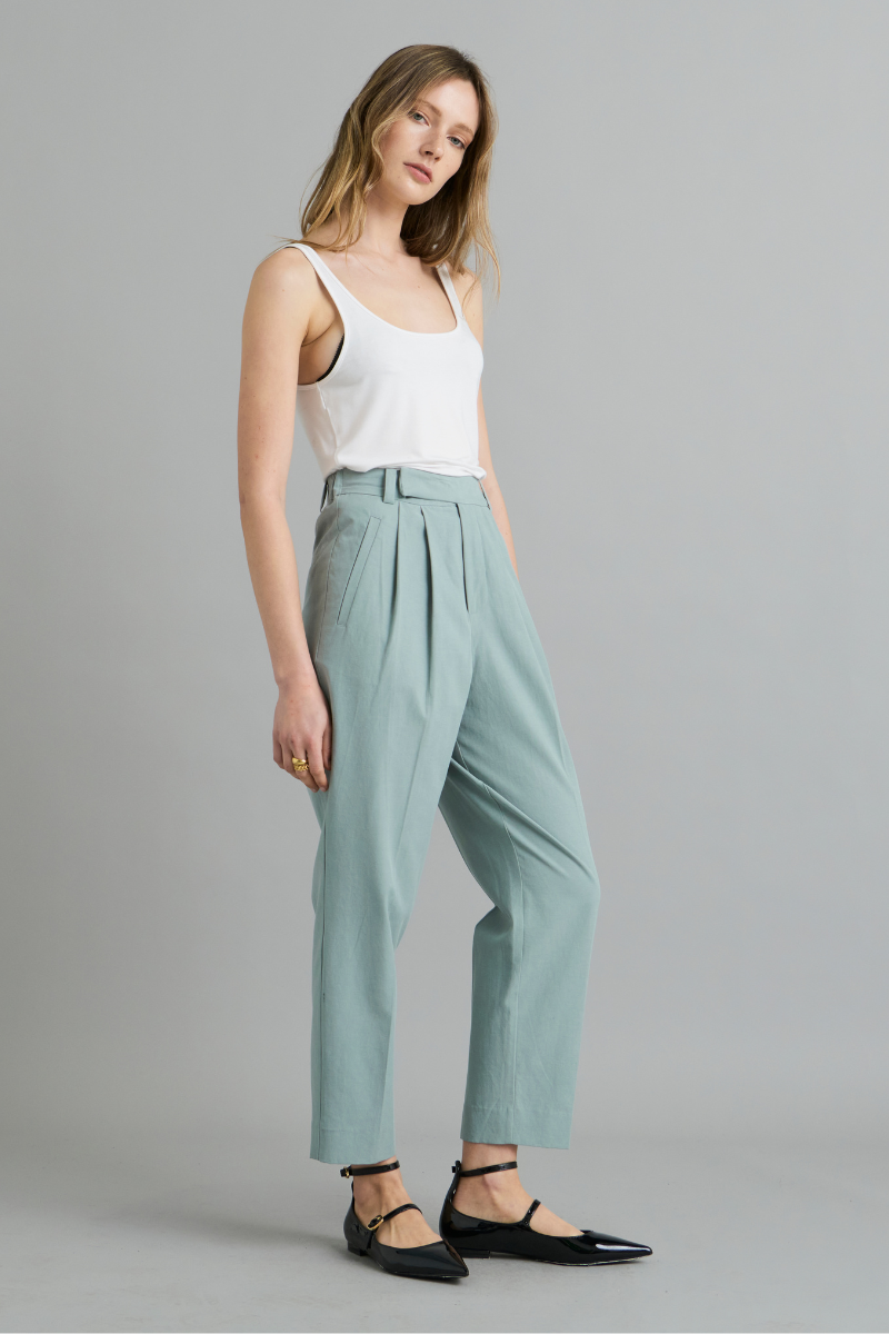 Mineral Blue Bowie GenderU Pants