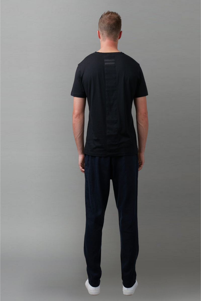 Black Tait Mercerised Cotton Tee