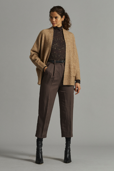 Chocolate Float Tencel Linen Pants