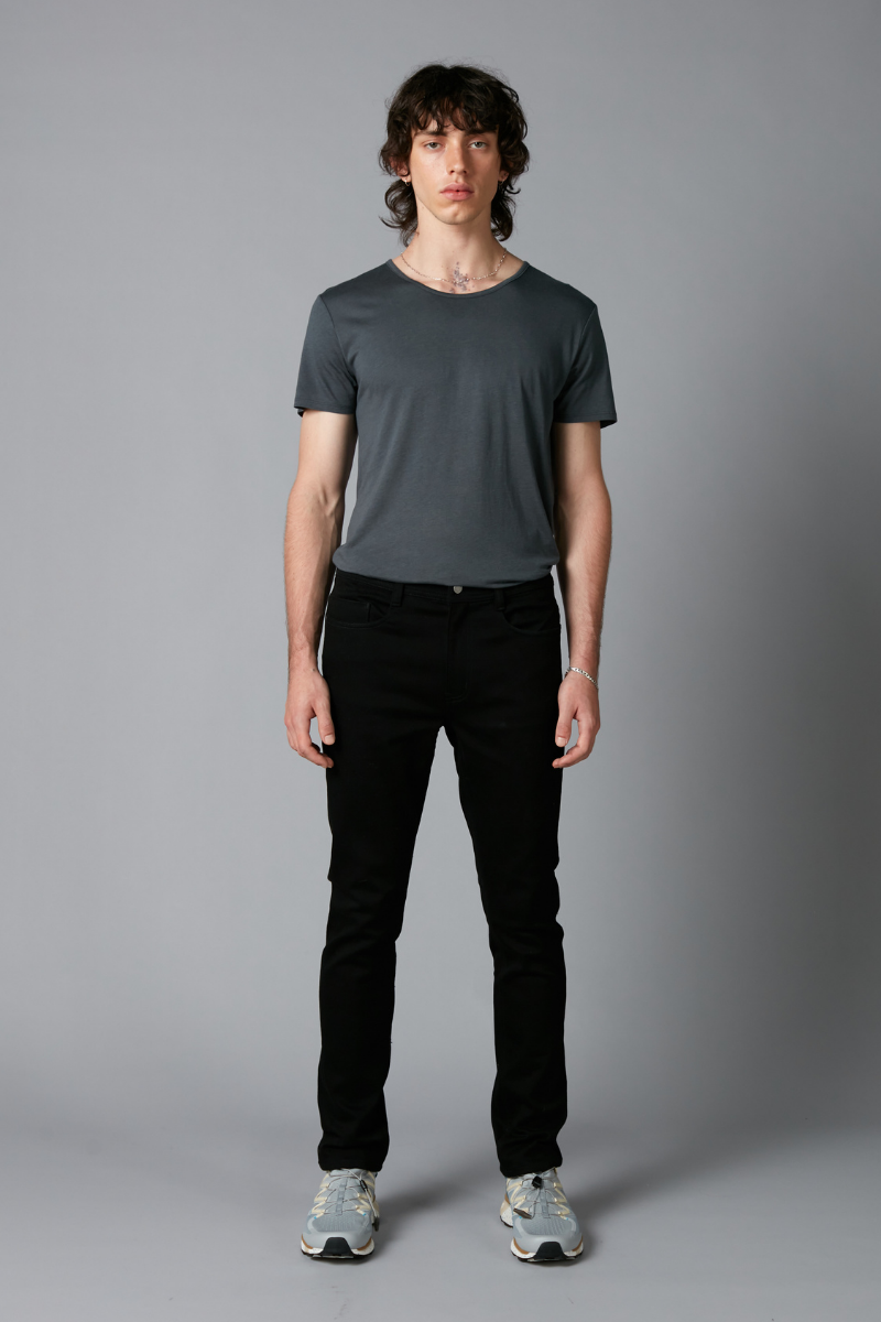 Midnight Black Berliner Denim Jean