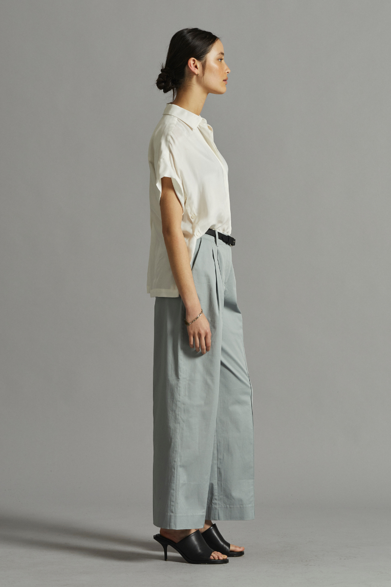 Sea Blue Stella Cotton Pant