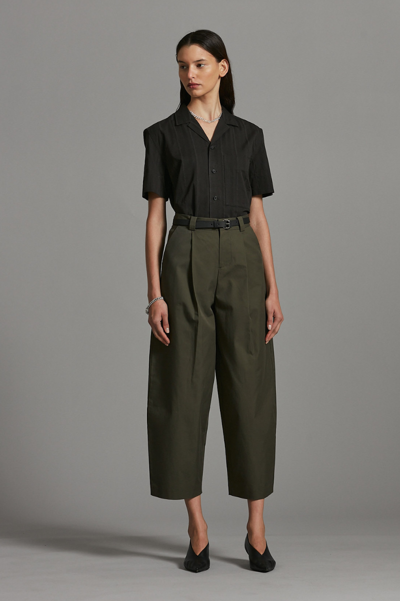 Rich Khaki Stanton GenderU Pants