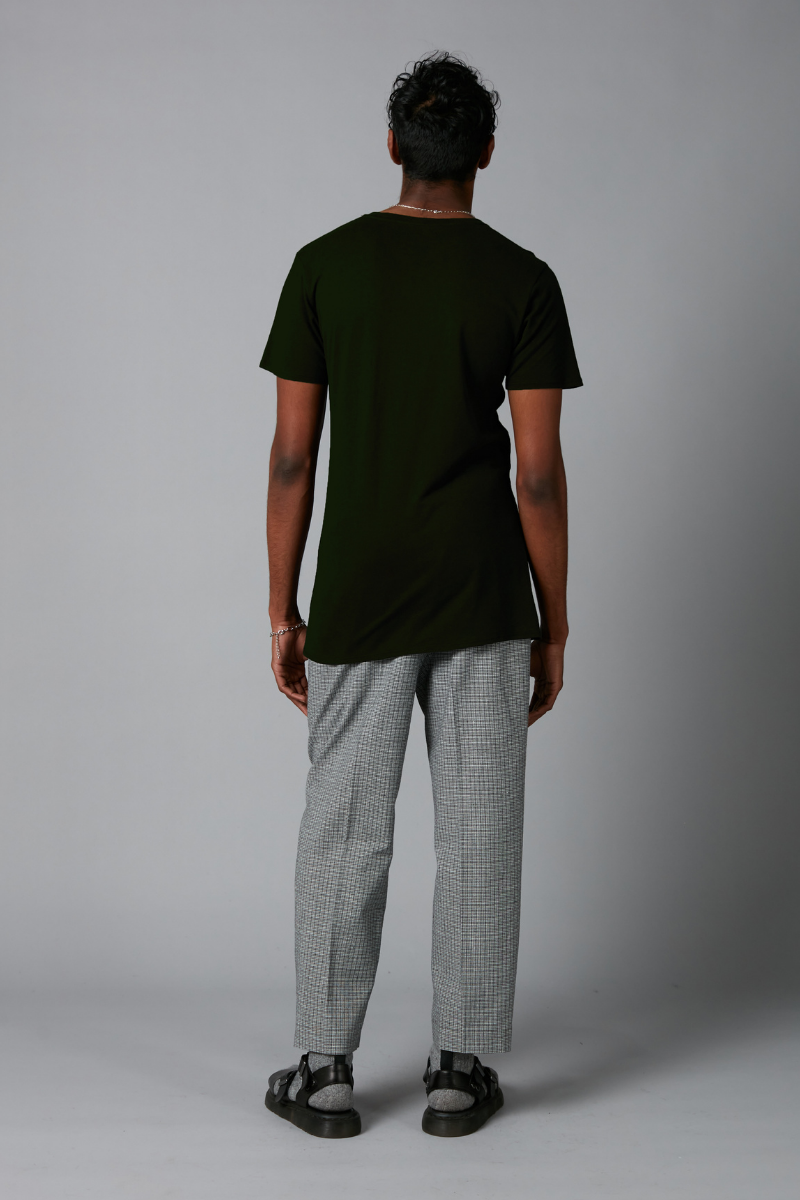 Black Tait Bamboo Cotton Tee