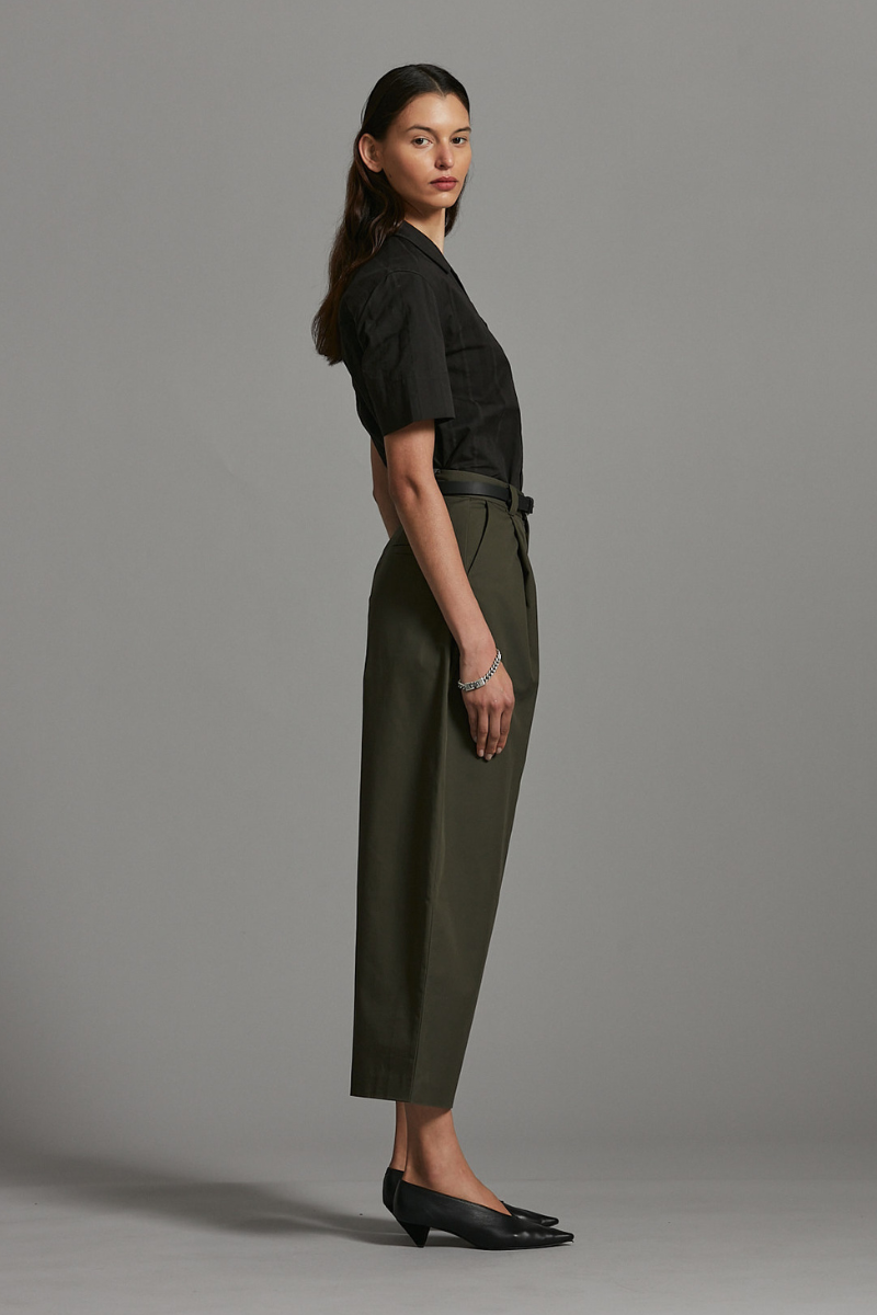 Rich Khaki Stanton GenderU Pants