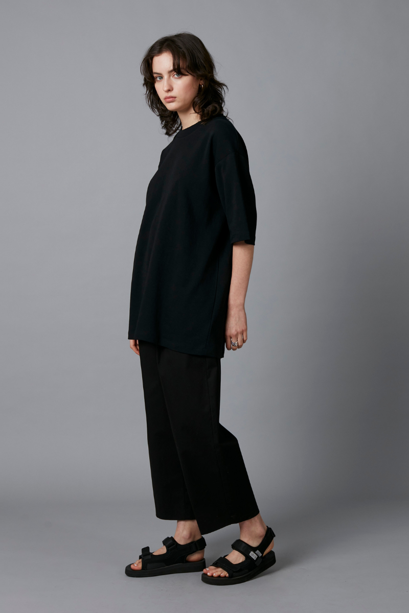 Black Yosshi GenderU Oversized Tee