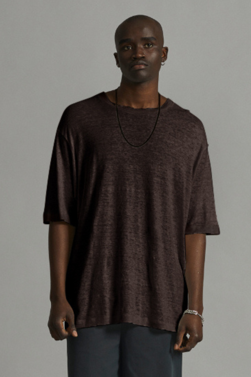 Dark Chocolate Cass GenderU Hemp Tee