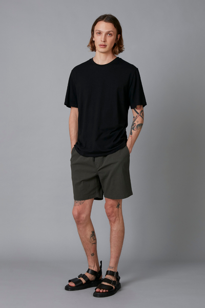 Black Baer Hemp Cotton Tee