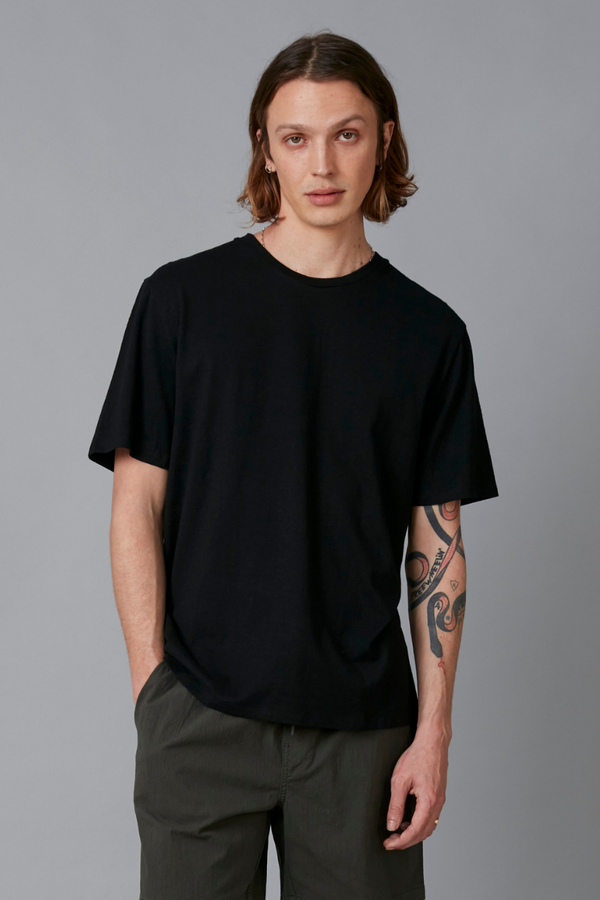 Black Baer Hemp Cotton Tee