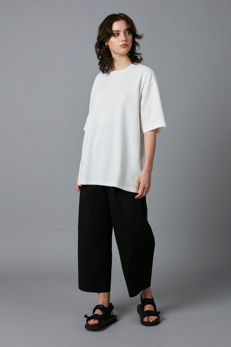 Off White Yosshi Relaxed GenderU Cotton Tee