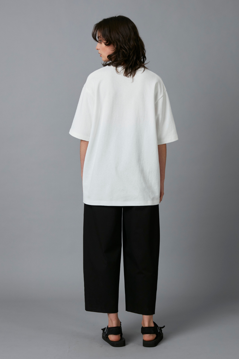 Off White Yosshi Relaxed GenderU Cotton Tee